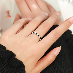 925 bague en argent sterling et émail&nbsp;FS-WG5A77D-02