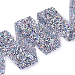 Glitzerharz Hotfix Strass (Schmelzkleber auf der Rückseite)&nbsp;OCOR-TA0002-02-40mm