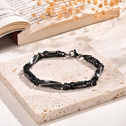 Gourmettes byzantines acier inoxydable&nbsp;PW-WG5A3D1-01