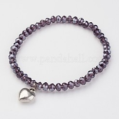 Glasperlen Armbänder strecken&nbsp;X-BJEW-JB02450