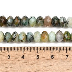 Natur Chrysokoll Perlen Stränge&nbsp;G-C259-A20-5x8mm