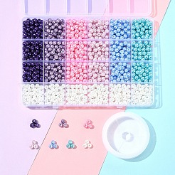 DIY-Kits zur Herstellung von Armbändern aus runden Perlen&nbsp;DIY-FS0008-87