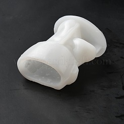 Stampi per statue in silicone per candele fai-da-te 3d pupazzo di neve di Natale&nbsp;CAND-B002-06