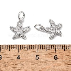 Messing micro pave klare zirkonia anhänger&nbsp;XGRQ2C141-410P