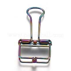 Clip di legatura a filo cavo con struttura a scheletro in metallo&nbsp;DIY-I040-01C