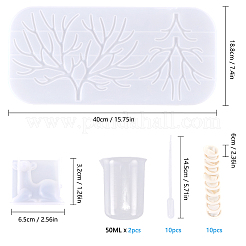 Moules en silicone renne/cerf de noël&nbsp;DIY-SC0001-14