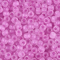 6/0 transparente Innenfarben Glas Saatperlen&nbsp;SEED-N008-08O