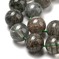 Natur lodolite Quarzperlen Stränge&nbsp;G-R494-A15-04