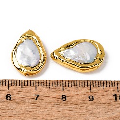 Natürliche Barockperlen Keshiperlen&nbsp;PEAR-F010-11G
