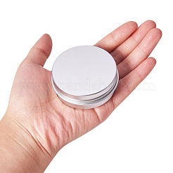 Barattoli rotondi in alluminio da 30 ml&nbsp;CON-WH0002-30ml