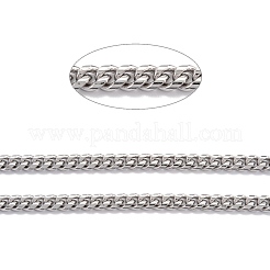 Anlaufgeschützte kubanische Gliederkette aus Edelstahl 304&nbsp;STAS-B019-02A-P