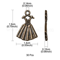 Tibetischer stil Aluminium Anhänger & Charms&nbsp;TIBE-YW0001-01AB