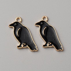 Pendentifs d'émail en alliage&nbsp;ENAM-WH0057-46B
