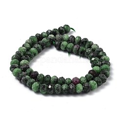 Rubino naturale in perline zoisite fili&nbsp;G-I308-06