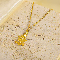 Collares colgantes de acero inoxidable 304&nbsp;WG9D8D4-01