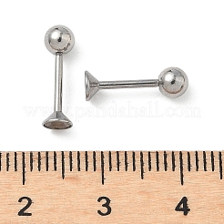 Accesorios para pendientes de acero inoxidable 304&nbsp;STAS-U056-04A-P