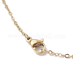 Collane con ciondolo a forma di farfalla cava in acciaio inossidabile 304&nbsp;NJEW-JN04814-02