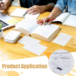Note adhésive transparente&nbsp;DIY-WH0750-403A