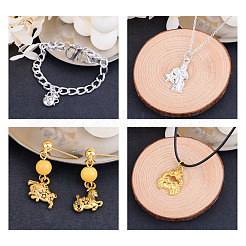 Aluminium Anhänger & Charms&nbsp;PALLOY-PJ0001-09-RS