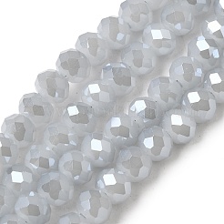 Chapelets de perles en verre électroplaqué&nbsp;GLAA-K027-PL-A08-A