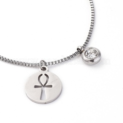 Bracciali scorrevoli in acciaio inossidabile 304&nbsp;BJEW-JB04184-04