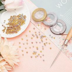 DIY-Set zur Herstellung von Armbändern und Halsketten aus Kunstperlen&nbsp;DIY-PH0009-34