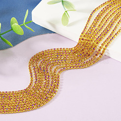Chaînes de tasse en strass de fer de 4.8 mètre&nbsp;CH-TA0001-10F