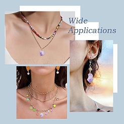 10 Stück natürliche Amethyst-Anhänger&nbsp;PALLOY-CJ00158