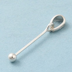 925 Sterling Silber Anhänger Bügel&nbsp;STER-P048-01B-S