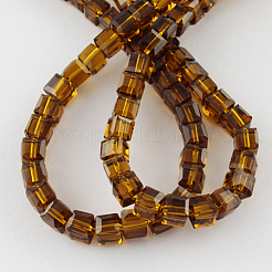 Fili di perline in vetro&nbsp;GLAA-R041-6x6mm-23
