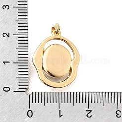 Natürlichen Tigerauge Anhänger&nbsp;KK-N289-01G