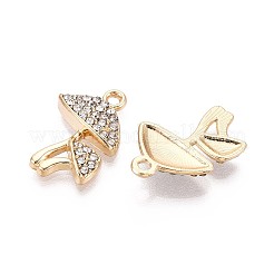 Pendentifs en strass en alliage de placage de rack&nbsp;PALLOY-T091-27M-G