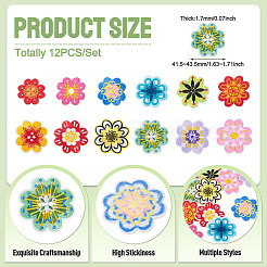 12 Stück Polyester-Kleidungsflicken.&nbsp;PATC-TAC0012-001