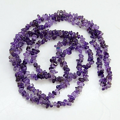 Natürlichen Amethyst Perlen Stränge&nbsp;X-G-D283-3x5-7