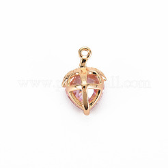 Messing Rhinestone-Charme&nbsp;KK-S364-240G
