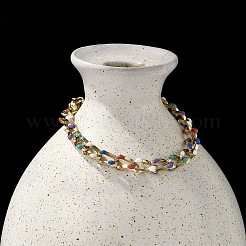 Gedrehte Panzerkettenarmbänder aus 304er Edelstahl für Damen&nbsp;BJEW-F488-10G