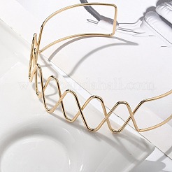 Chokerhalsketten mit offenen Manschetten aus Eisen für Damen&nbsp;NJEW-M085-03G