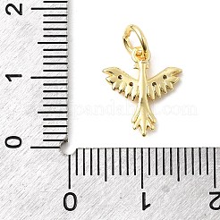 Ottone micro spianare fascino zirconi&nbsp;KK-C139-14G