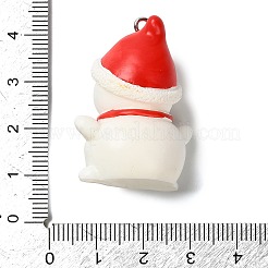 Anhänger aus undurchsichtigem Harz zum Thema Weihnachten&nbsp;RESI-I336-01P-08
