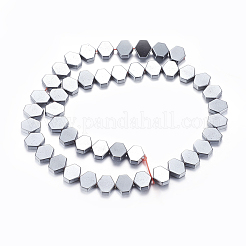 Non magnetici perle ematite sintetico fili&nbsp;G-P338-01A-10x9mm