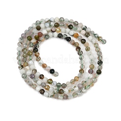 Natur Moos Achat Perlen Stränge&nbsp;G-RM2025-A33-2mm