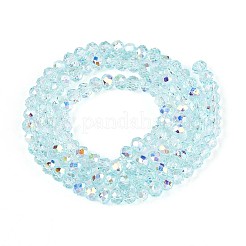 Chapelets de perles en verre transparente  &nbsp;X-EGLA-N016-3mm-01
