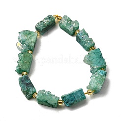 Galvani natürliche druzy Achat Perlen Stränge&nbsp;G-R012-A02-06