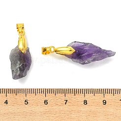 Rohe raue natürliche Amethystanhänger&nbsp;PALLOY-JF05646