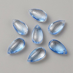 Charms in vetro murano fatti a mano&nbsp;LAMP-WH0009-09C