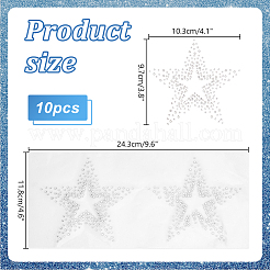 Strass sorrectif en verre&nbsp;DIY-WH0504-203