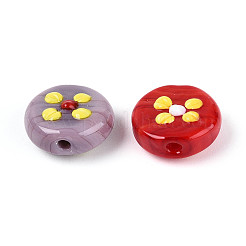 Perles vernissées manuelles&nbsp;LAMP-ZX003-10