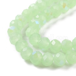 Chapelets de perles en verre électroplaqué&nbsp;EGLA-A044-J2mm-L01