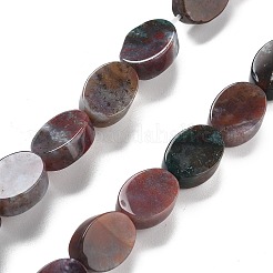Hebras de cuentas de ágata india teñidas y calentadas de forma natural&nbsp;G-P559-B27-01
