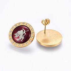 Juegos de joyas de acero inoxidable 304&nbsp;SJEW-O091-16G